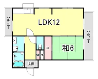 兵庫県神戸市垂水区清水通【マンション】の間取り