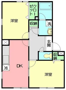 神奈川県小田原市蓮正寺【アパート】の間取り