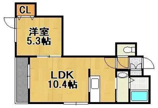 CANAAN黄金南II【3階】の間取り