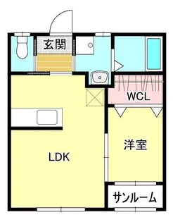 Cu’Lori A棟【2階】の間取り