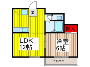 キャピタルD【3階】の間取り