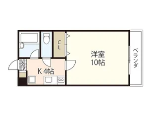 K・Sビル【2階】の間取り