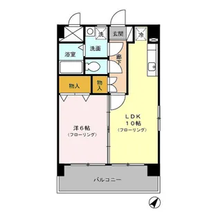 エスポワールT・Y【3階】の間取り