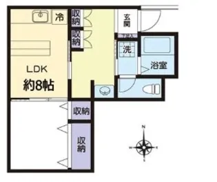 富沢ビル【3階】の間取り