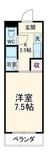 スカイレジデンス【7階】の間取り