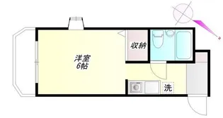 シャルマン蓮見【3階】の間取り