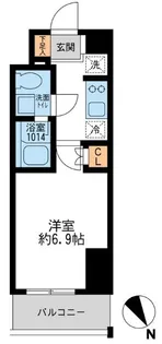 アーデン門前仲町【2階】の間取り