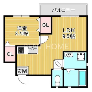 パインコート【2階】の間取り