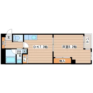 サンライズ【1階】の間取り