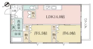 (シニア限定)ヘーベルヴィレッジ橋本~グランビレッジ橋本~【1階】の間取り