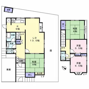 千葉県柏市緑台【一戸建】の間取り