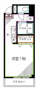 東京都杉並区高円寺北2【マンション】の間取り