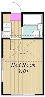 ベルメゾン町田【2階】の間取り