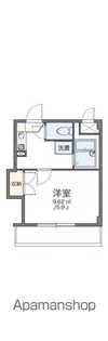 レオパレス楠【1階】の間取り