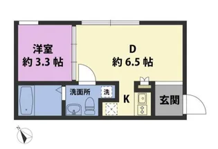 東京都杉並区和泉2【マンション】の間取り