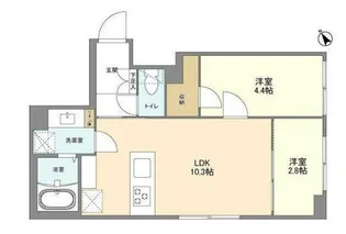 東京都豊島区南長崎5【マンション】の間取り