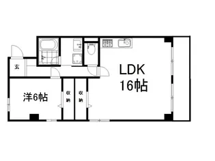 グランドール藤森【2階】の間取り