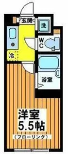 ガーディアン初台【3階】の間取り