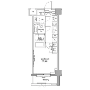 東京都目黒区駒場1【マンション】の間取り