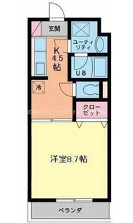 グランコンフォート【4階】の間取り