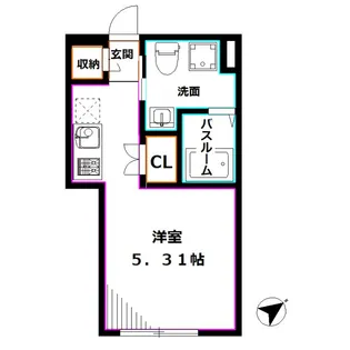 FARE西荻窪【1階】の間取り