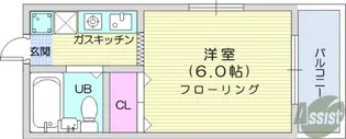 CASA WAT【4階】の間取り