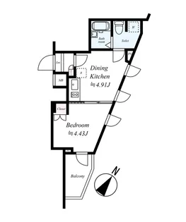 ビバリーホームズ久が原II【4階】の間取り