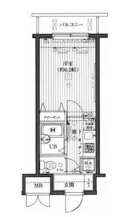 東京都練馬区中村北1【マンション】の間取り