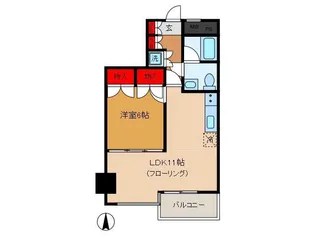 Y’s ONE【5階】の間取り