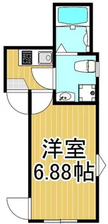 レジデンス青井【1階】の間取り