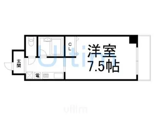 インテルビル【6階】の間取り