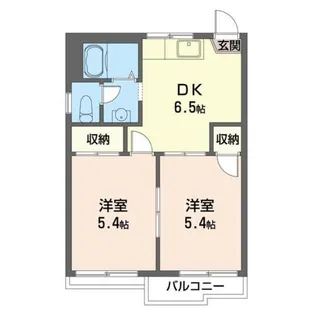 メゾンドS【2階】の間取り