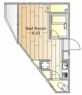 セルジュ目黒【2階】の間取り