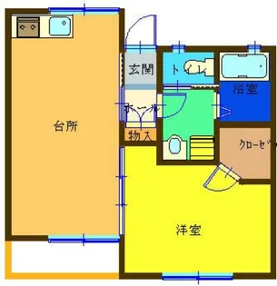 パークハイム【1階】の間取り