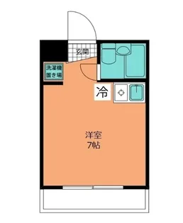 ルームみやまえ【2階】の間取り