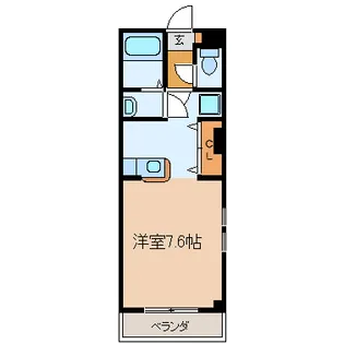 イーストヒルズ【2階】の間取り