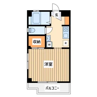 ベルグラン共和【2階】の間取り