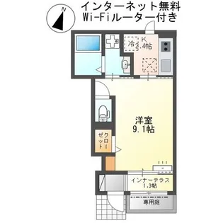 ステラータ【1階】の間取り