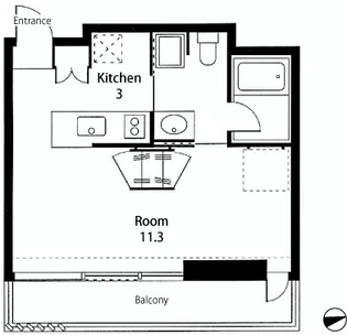 Villa Rondo【3階】の間取り