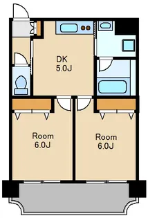 東京都杉並区高円寺北2【マンション】の間取り