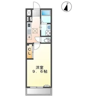 ヴィラ ソレイユ Aの間取り