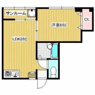 ラフォーレII【4階】の間取り