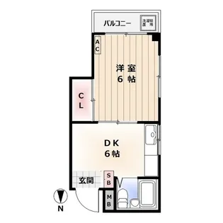 メゾン成田【2階】の間取り