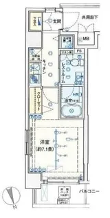 バージュアル大森【3階】の間取り