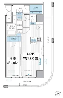 栖ーすみかー浅草蔵前【7階】の間取り
