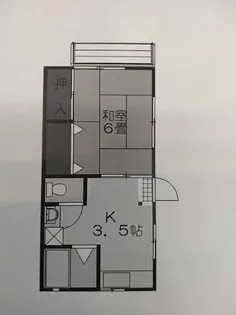 ブルーマリン【2階】の間取り