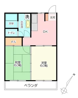 新成マンション【3階】の間取り