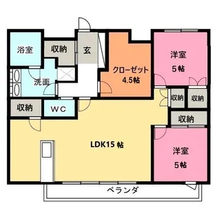 MOTHER(緑区長根町)【2階】の間取り