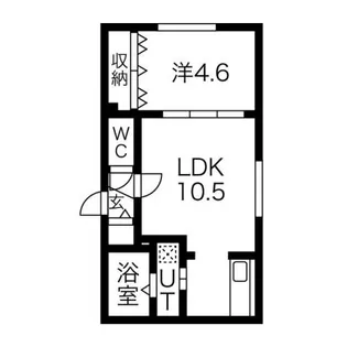 パルコ栄通20【1階】の間取り