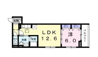 クレストネリマ【1階】の間取り